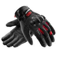 Guantes de moto Rebelhorn Defender Negro-Rojo