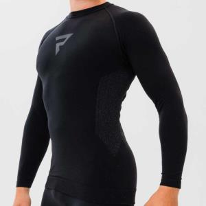 Camiseta térmica Freeze II Negra Rebelhorn Â· 3