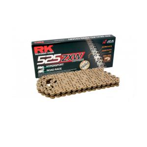 Cadena RK ZXW color oro división 525