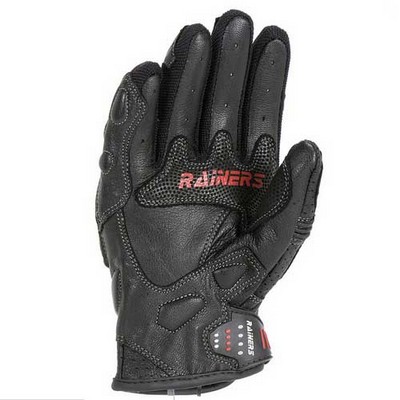 Guantes moto de verano Rainers modelo ROAD antideslizantes Fluor Â· 2