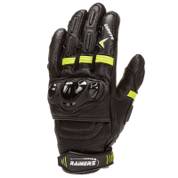 Guantes moto de verano Rainers modelo ROAD antideslizantes Fluor