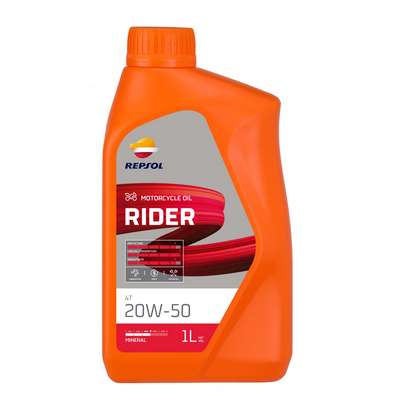 aceite repsol 1l rider 4t 20w-50