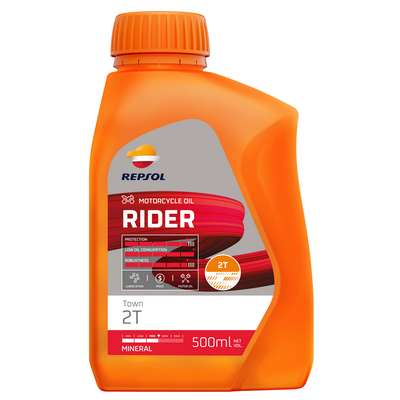 aceite repsol 1l rider town 2t 500 ml