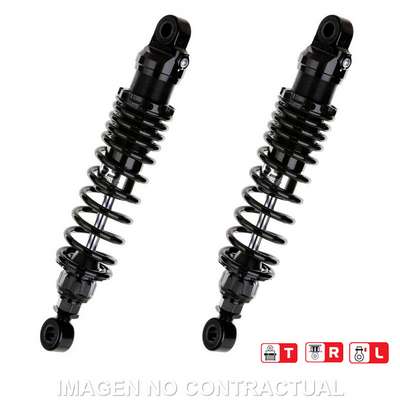 amortiguadores gas black edition yamaha sr 400