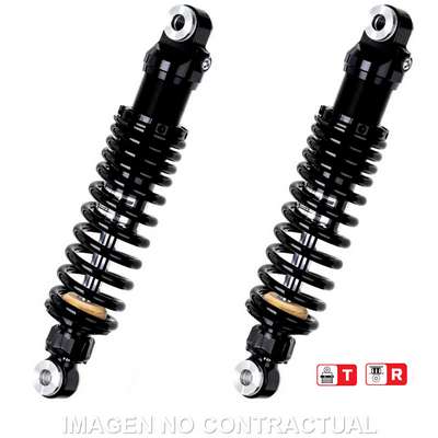 amortiguadores gas black edition harley davidson flhs 1340
