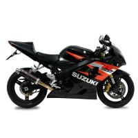 Escape gp acero negro suzuki gsxr 600-700 mivv