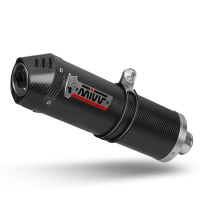 Escape oval carbono Mivv Suzuki GSF650 Bandit 2007-2015 Â· 3