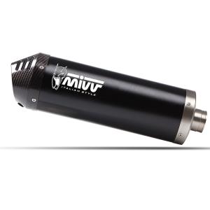 Escape Mivv OVAL negro Suzuki VStrom 1050 20+ Â· 3