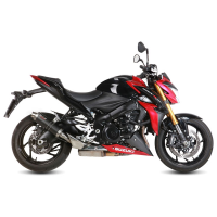 Escape MIVV carbono GP Suzuki GSX-S1000 15- en color negro