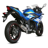 Escape Mivv GP pro titanio GSX250R 17-