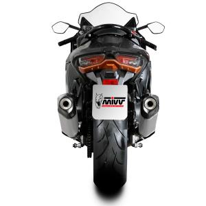 Escapes mivv speed edge titanio Suzuki GSXR1300 Hayabusa 18+ Â· 3