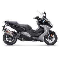 Escape Akrapovic titanio BMW C650 Sport 16 homologado Â· 3