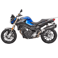 Escape Akrapovic titanio negro BMW F800GT/R 13- homologado