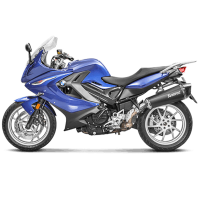 Escape Akrapovic titanio negro BMW F800GT/R 13- homologado Â· 2