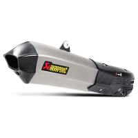 Escape Akrapovic titanio fondo carbono Ducati Multistrada 1200/S 15- homologado