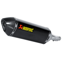 Escape Akrapovic carbono Honda CBR300R 14-16