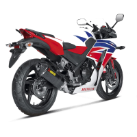 Escape Akrapovic carbono Honda CBR300R 14-16 Â· 3
