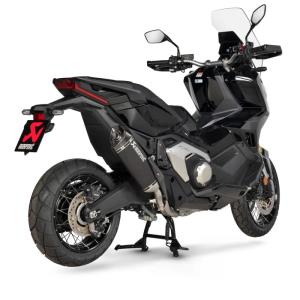 Escape Akrapovic Honda XADV, Forza 750 negro Â· 4