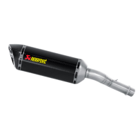 Escape Slip-On Line carbono Kawasaki Versys 1000 17- homologado Akrapovic