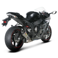 Escape Akrapovic titanio fondo carbono Kawasaki Ninja ZX10R 11-15 Â· 2