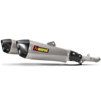 Escape Akrapovic titanio Kawasaki ZZR1400/ZX14R 12-16 homologado
