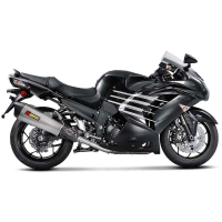 Escape Akrapovic titanio Kawasaki ZZR1400/ZX14R 12-16 homologado Â· 2