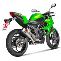 Escape Akrapovic titanio Kawasaki Ninja250-Z125-Ninja 125 Â· 2