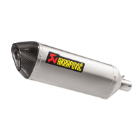 Escape Slip-On titanio Kawasaki Versys-X 250/300 17- homologado Akrapovic