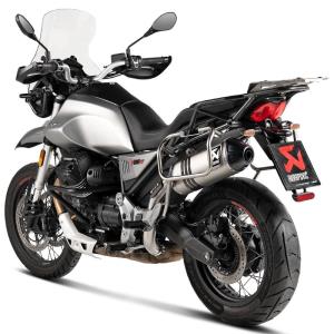 Escape Slip-on Akrapovic MOTO GUZZI V85TT 2018-2020