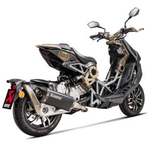 Escape Slip-on Akrapovic ITALJET Dragster ABS 125 / 200 2020+