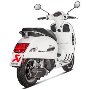 Escape Slip-on Akrapovic Vespa GTS 125 Super / Sport / Tech 2017-2020