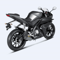 Escape Akrapovic titanio Yamaha YZF R125 2017- y MT125 Â· 2