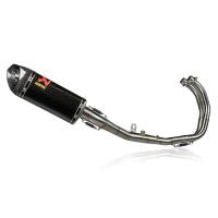 Sistema de escape Akrapovic carbono Yamaha R3 15-