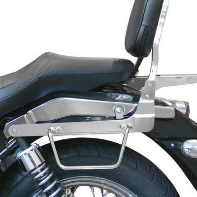 SPAAN Soporte para alforjas Klick Fix con respaldo-MOTO GUZZI NEVADA CLASSIC750 Y AQUILA NERA750