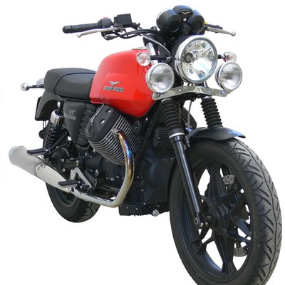 SPAAN Soporte de faros MotoGuzzi V7 y V7 II