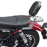 Respaldo con porta MotoGuzzi V9 Roamer-Bobber 18-