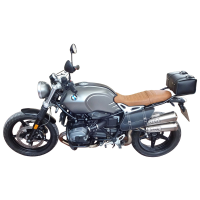 Alforjas piel Bari BMW RnineT Spaan Negro Â· 3
