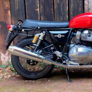 Soporte alforjas Klick Fix Royal Enfield continental e interceptor