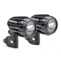 Givi Luces auxiliares con luz de leds de aluminio barnizado negro