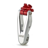 Soporte universal aluminio para la fijacion de portanavegadores Givi