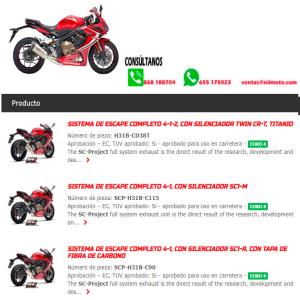 Escape SC Project CBR650R 19-20 Â· 2