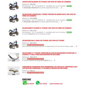 Escape SC Project Honda Africa Twin 1100- Adv 20- Â· 2