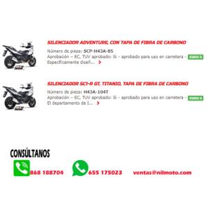 Escape SC Project Honda NT1100 22- Â· 2