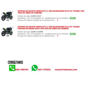 Escape SC Project Ninja 650 17-19 Â· 2
