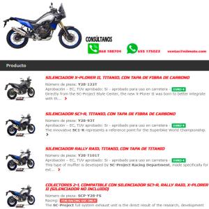 Escape SC Project Tenere 700 19- Â· 2