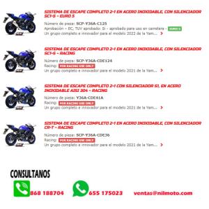 Escape SC Project Yamaha R7 21- Â· 2
