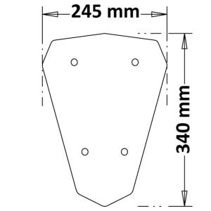 Parabrisas deportivo Yamaha Tracer 700 2020- Â· 3
