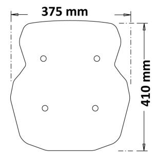Parabrisas deportivo Aprilia Tuareg 660 2022 Â· 3