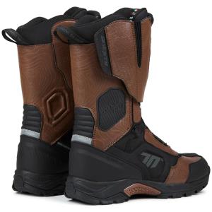Botas Moto Stelvio alta negro-marron Seventy Â· 3