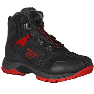 Botas Moto Stelvio baja negro-rojo Seventy